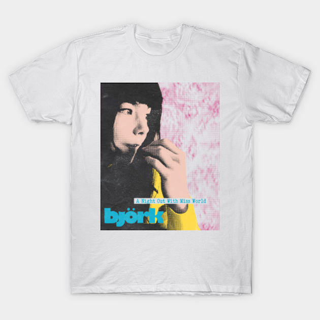 vintage retro bjork bootleg popart original design